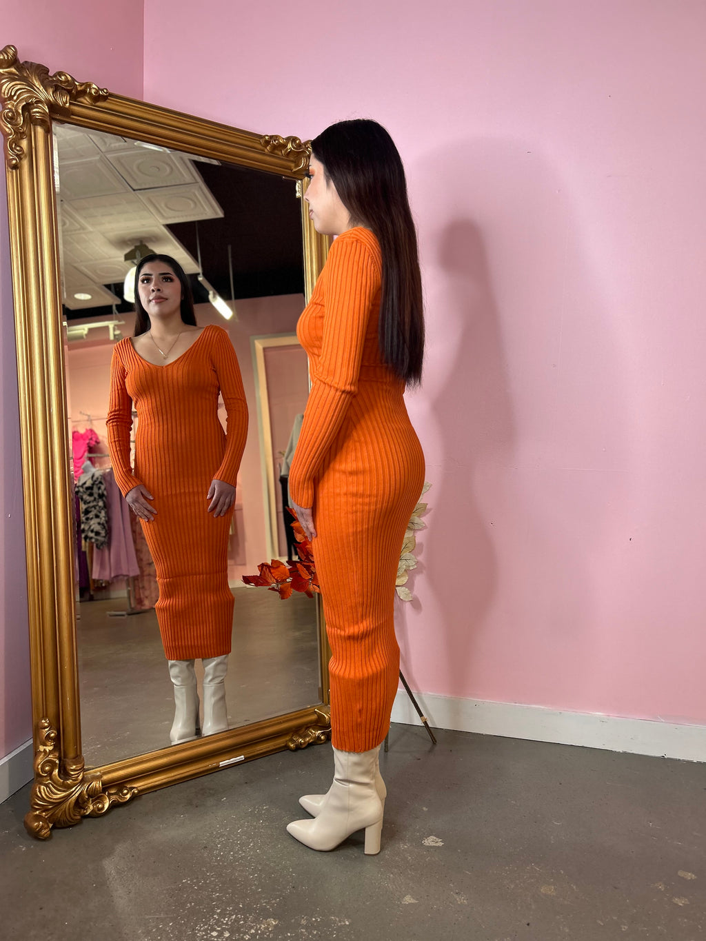 Maira Knit Maxi Dress