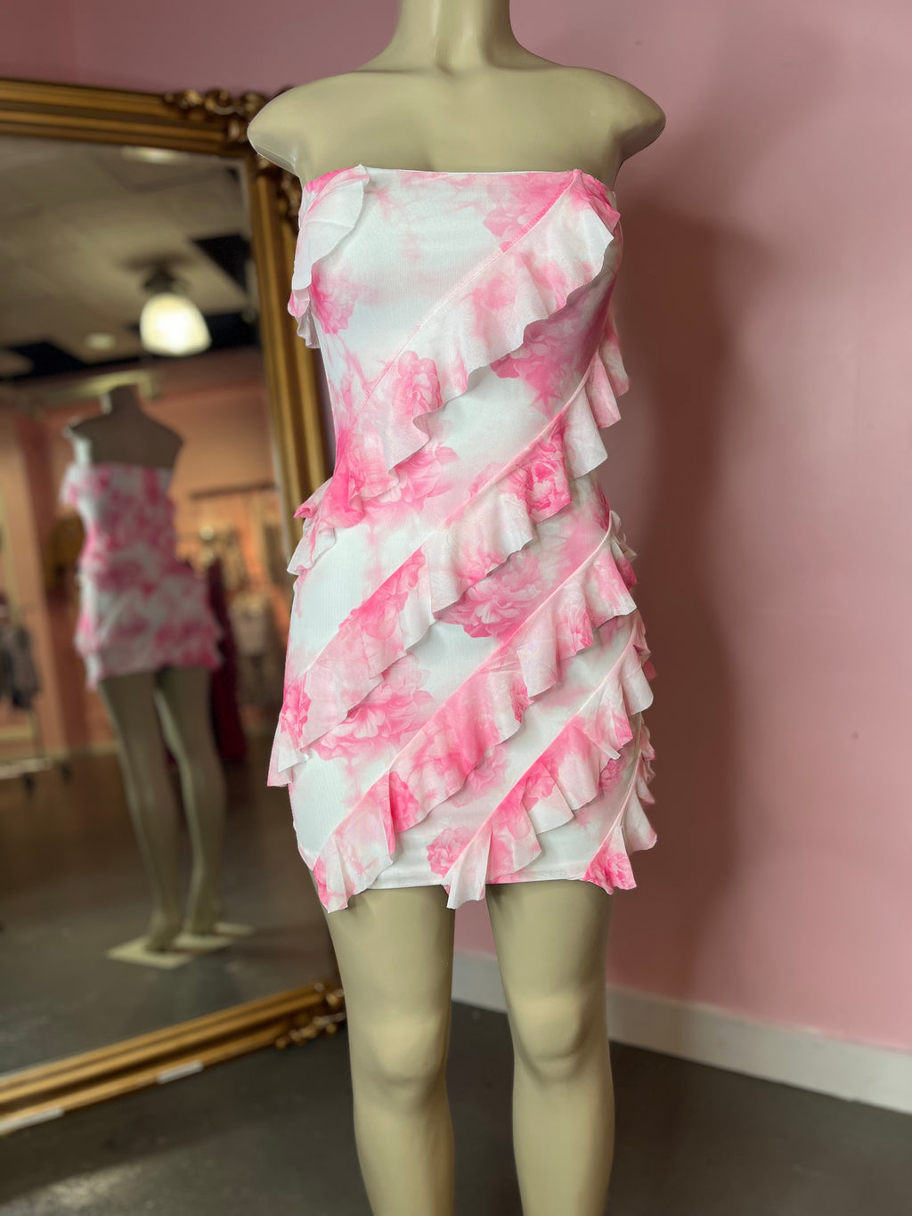 Vicky Ruffle Dress