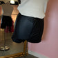 Victoria Leather Shorts