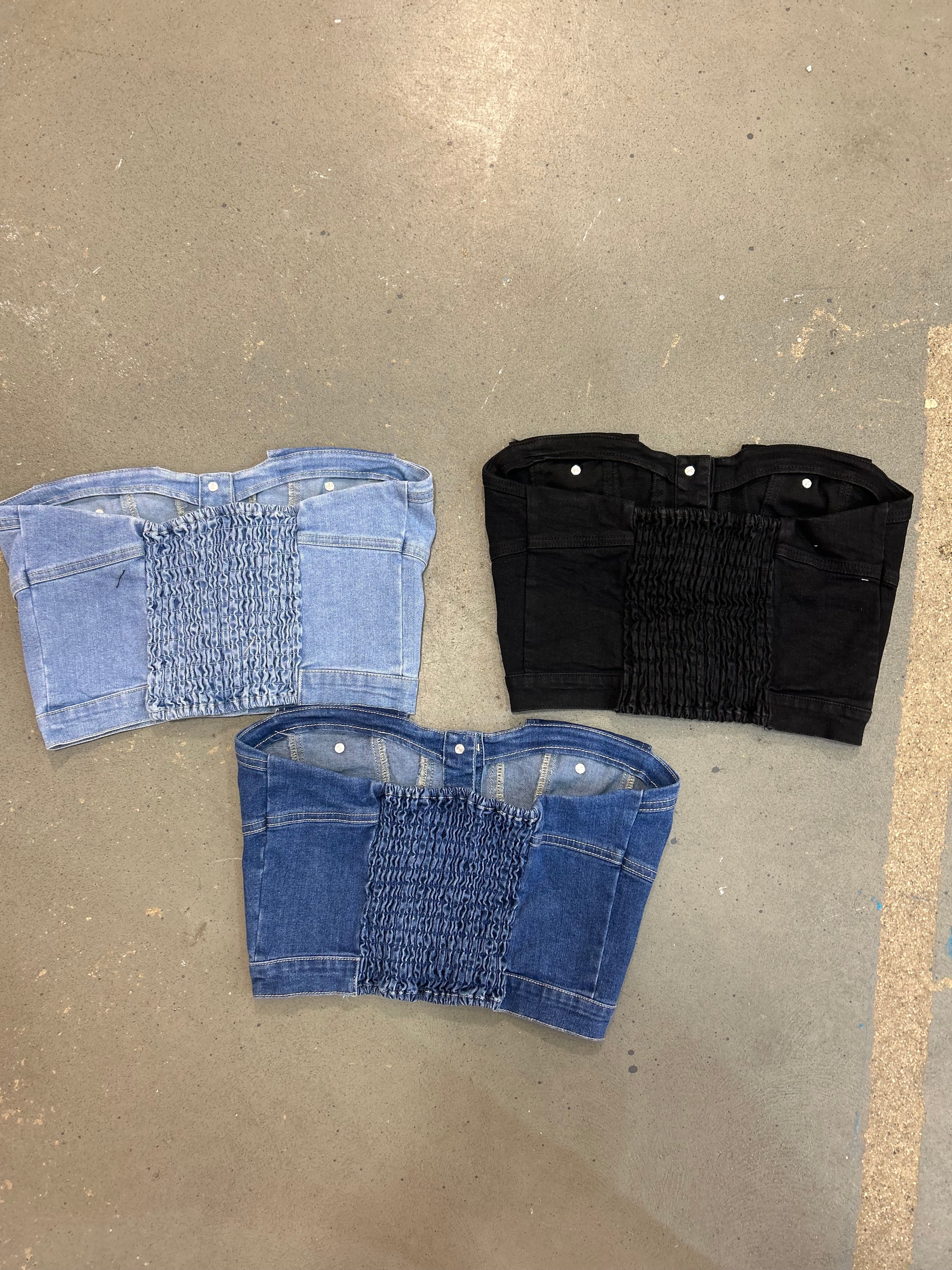Fierce denim top