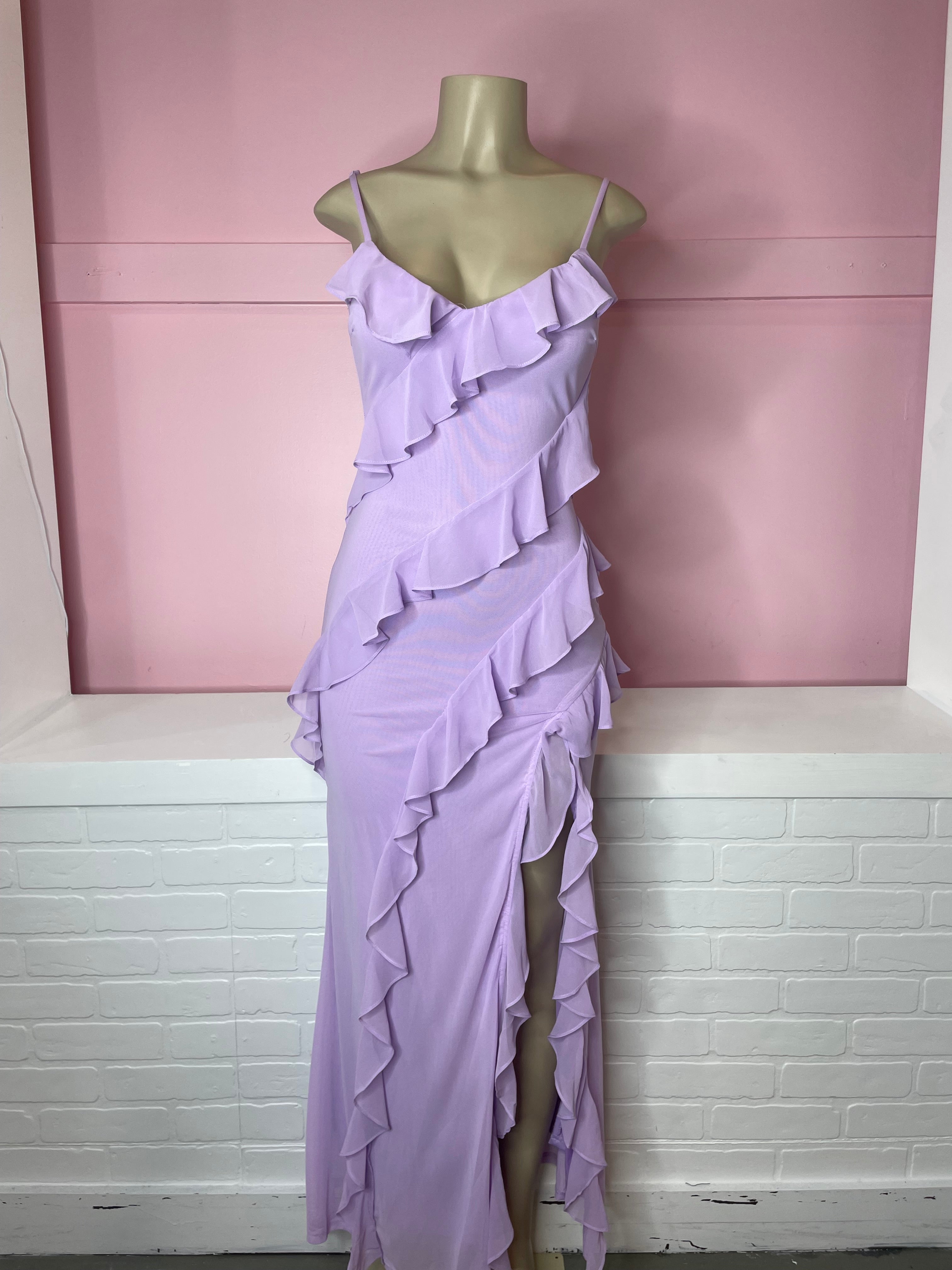 Aurora Ruffle Maxi Dress