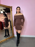 Karla Off Shoulder Mini Dress