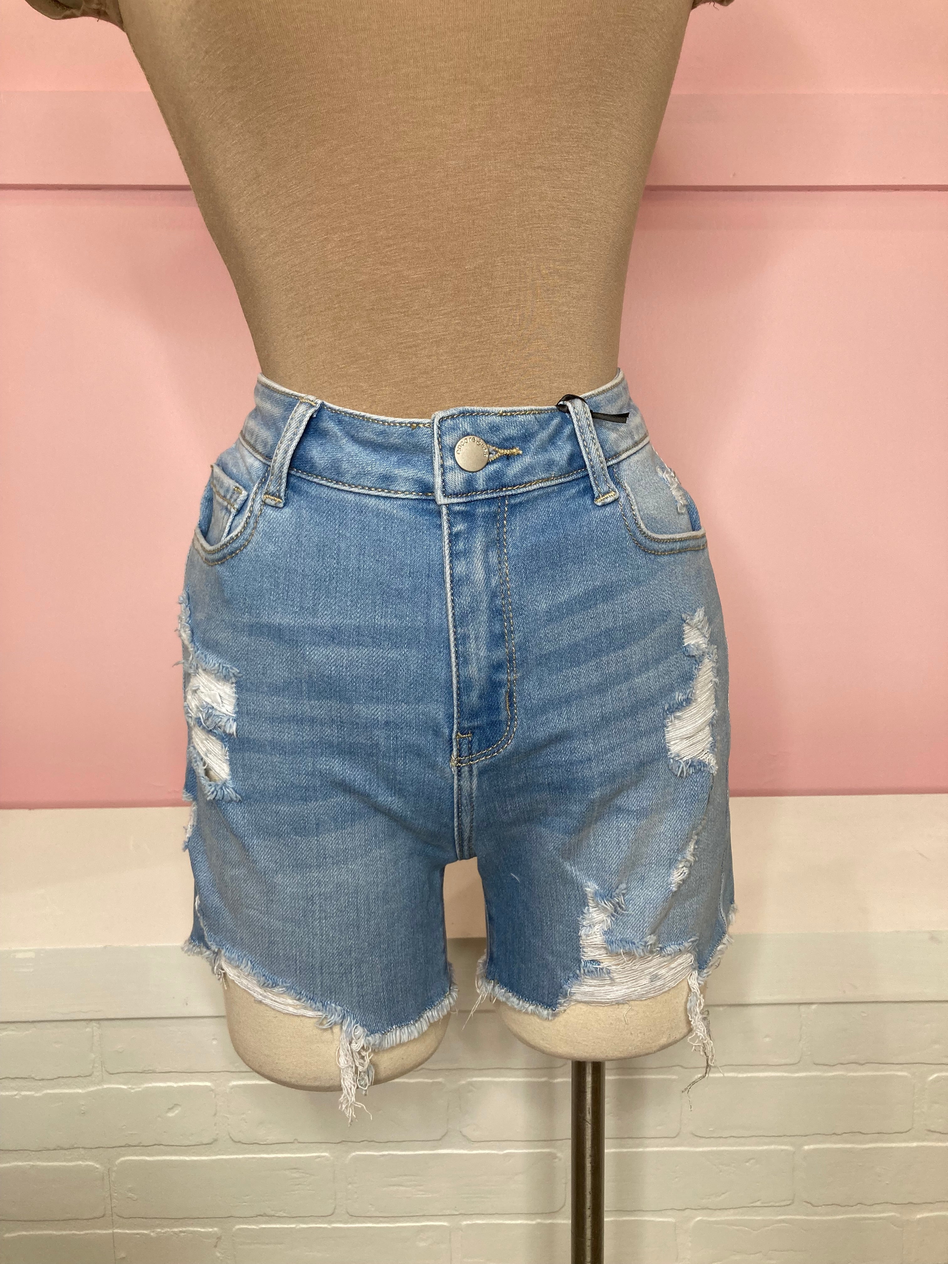 Nellie denim shorts