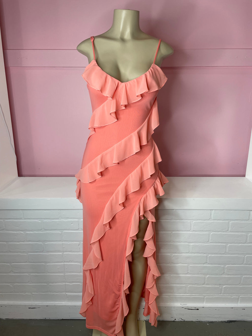 Aurora Ruffle Maxi Dress