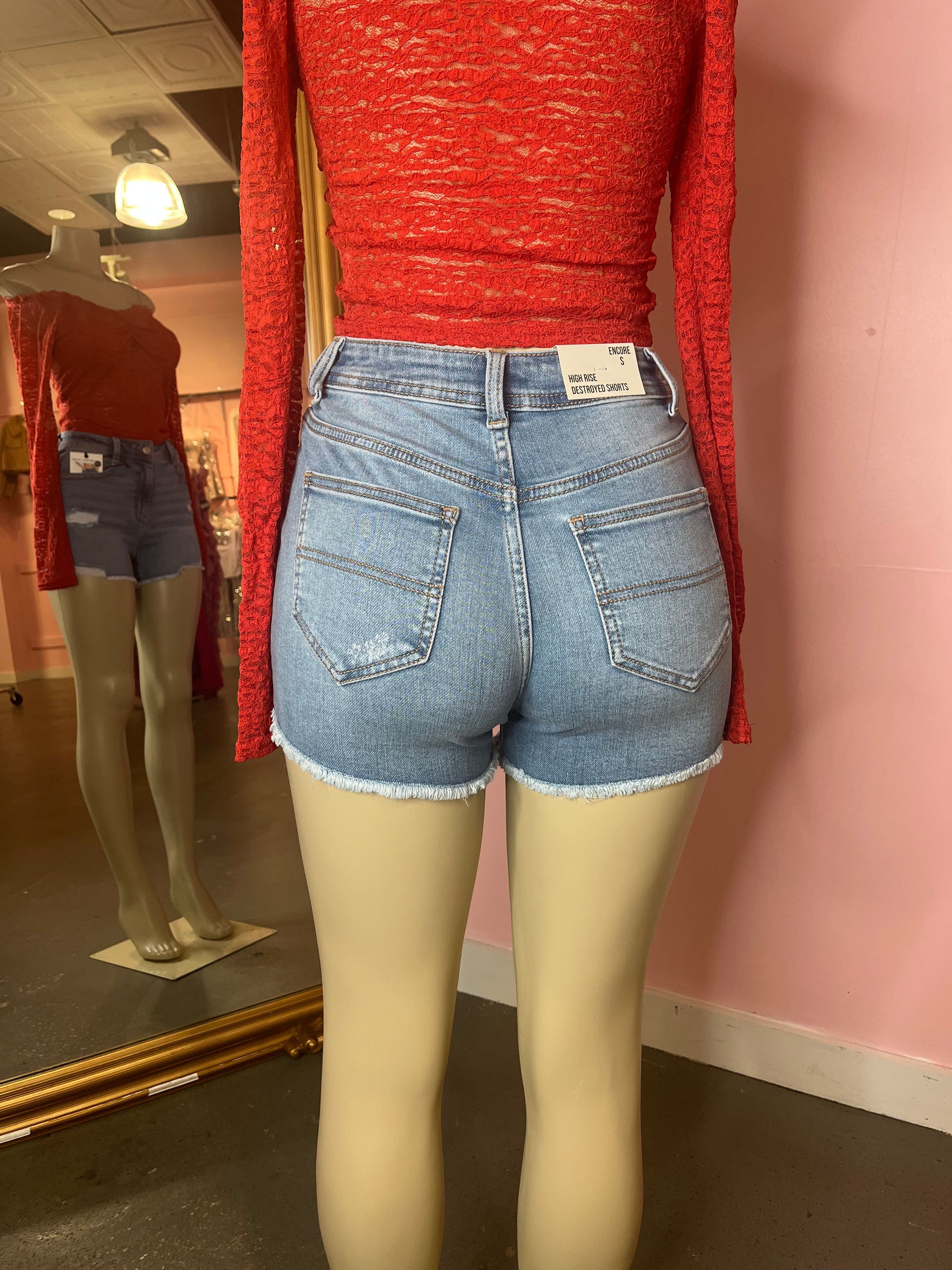 Caroline Denim Shorts