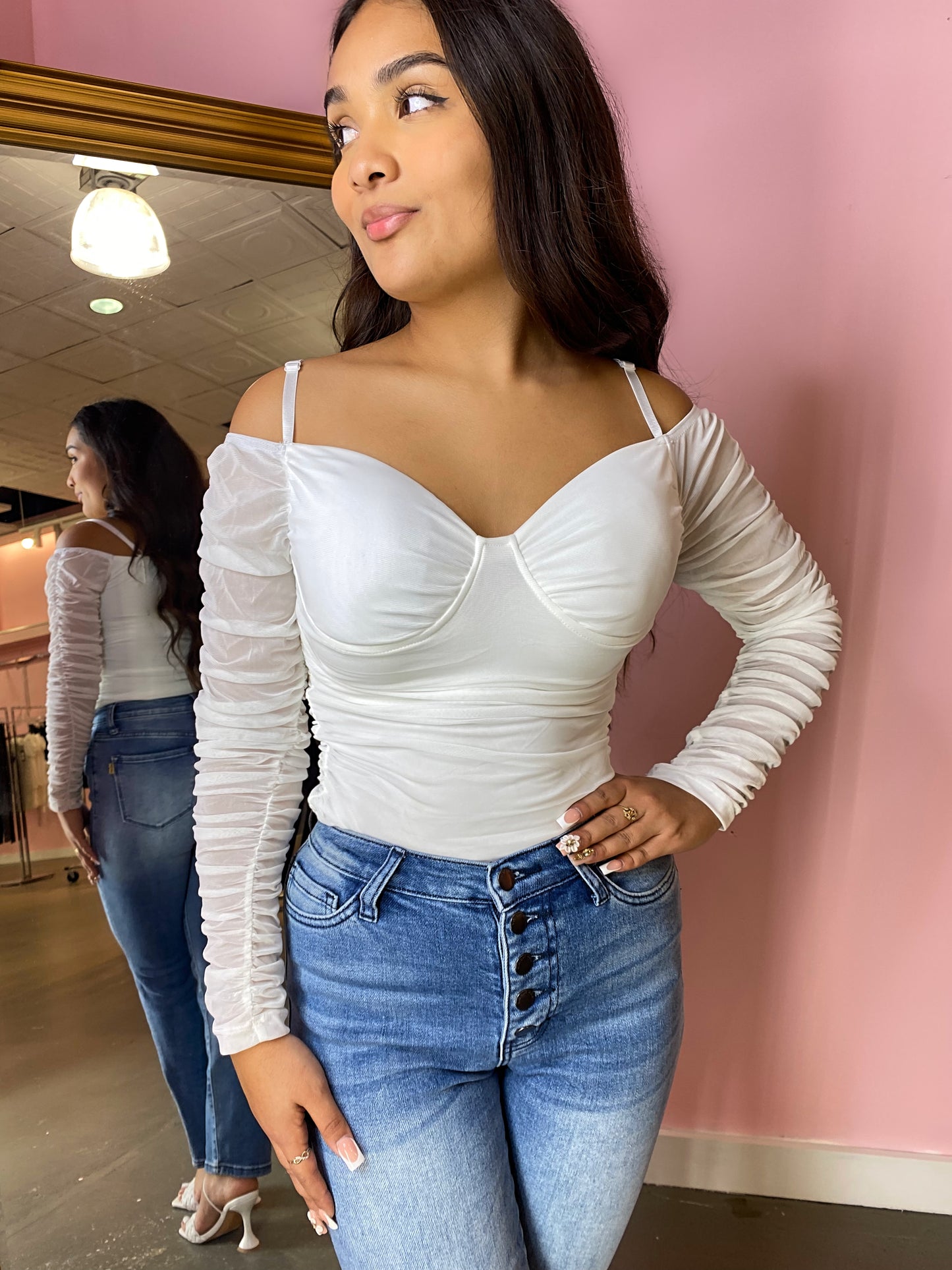 Lyla off shoulder top