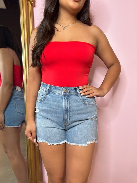 Caroline Denim Shorts