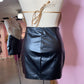 Night Life Leather Skirt