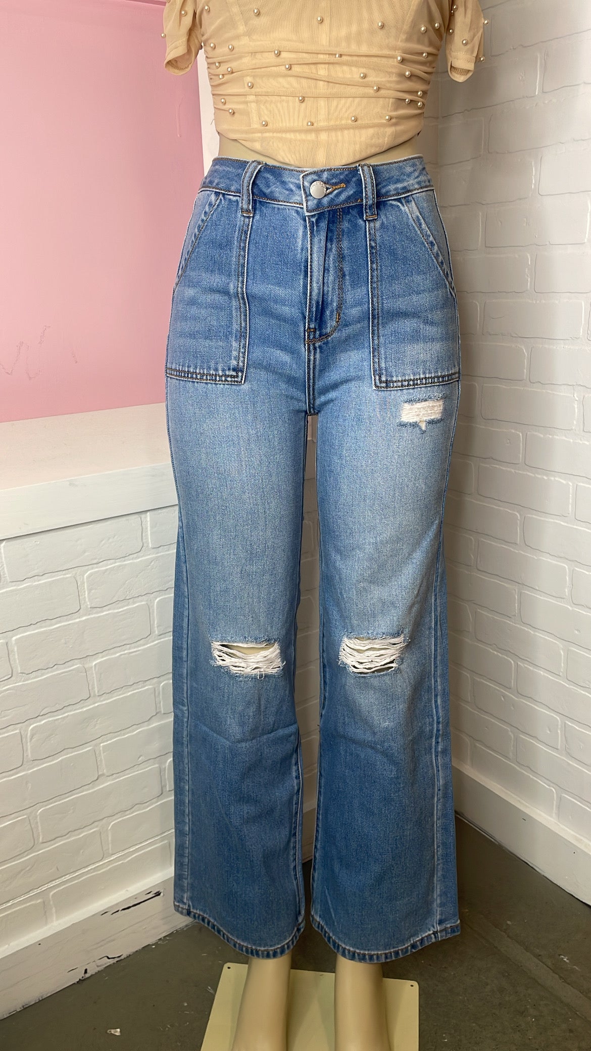 Out of your league High Rise Jeans