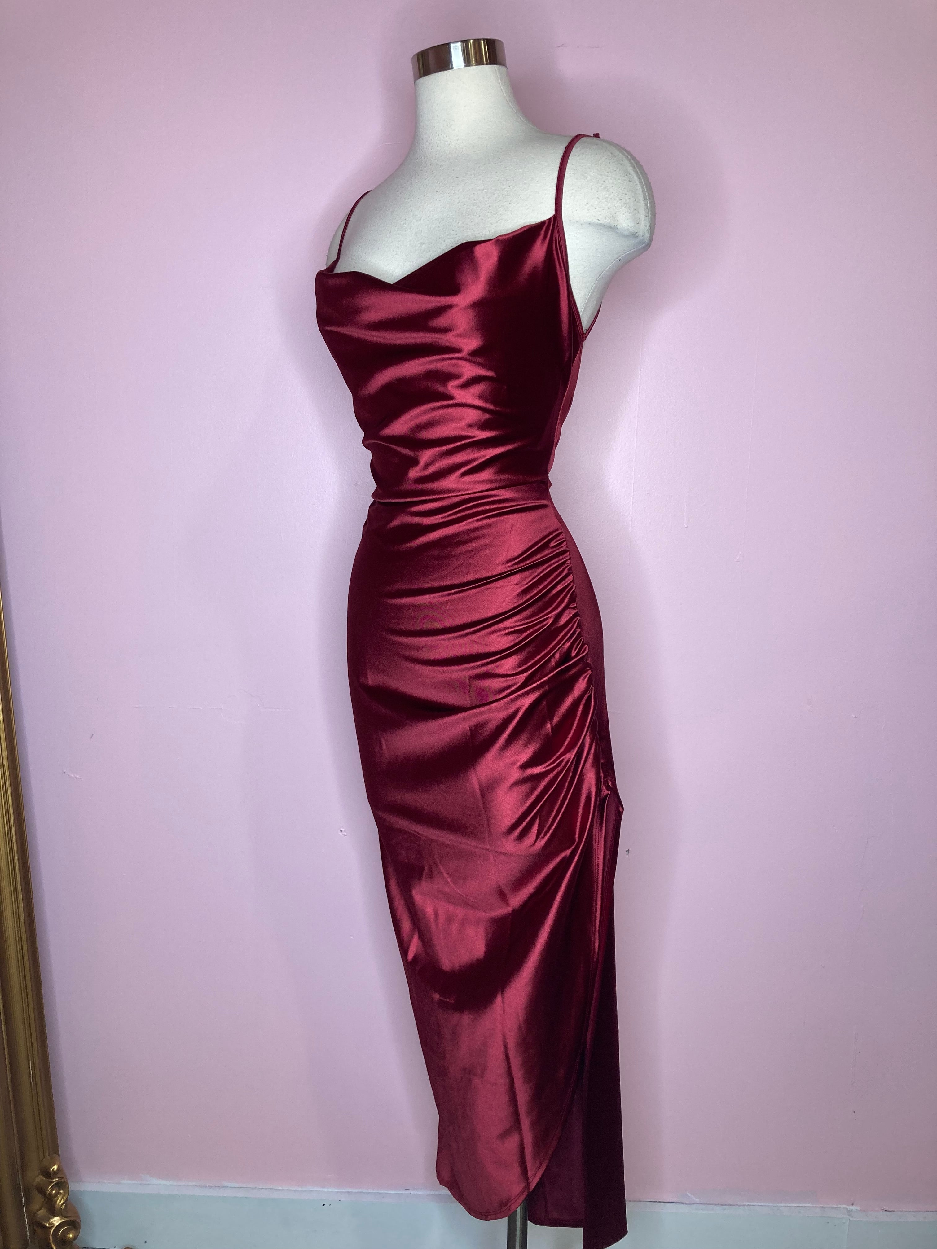 With Love Satin Dress