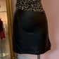 Andrea Leather Skirt