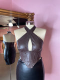 Rhea Halter Top