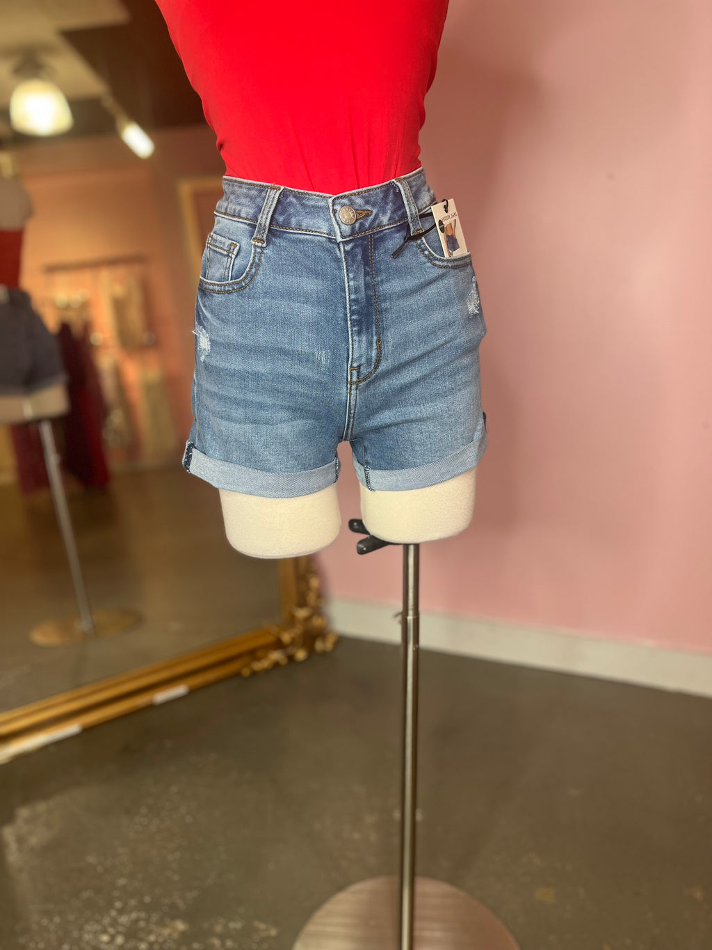 Caterine Denim Shorts