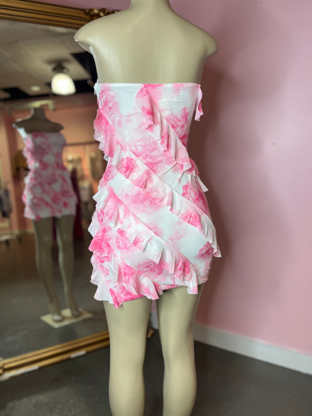 Vicky Ruffle Dress