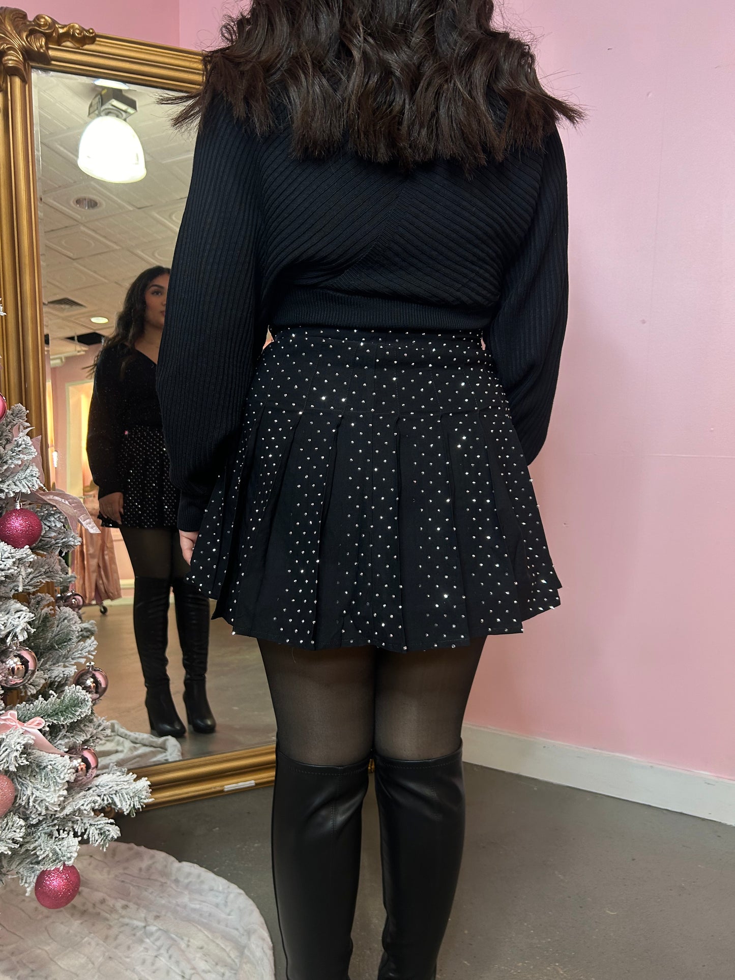 Festive Pleated Skirt