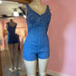 Talia Denim Romper