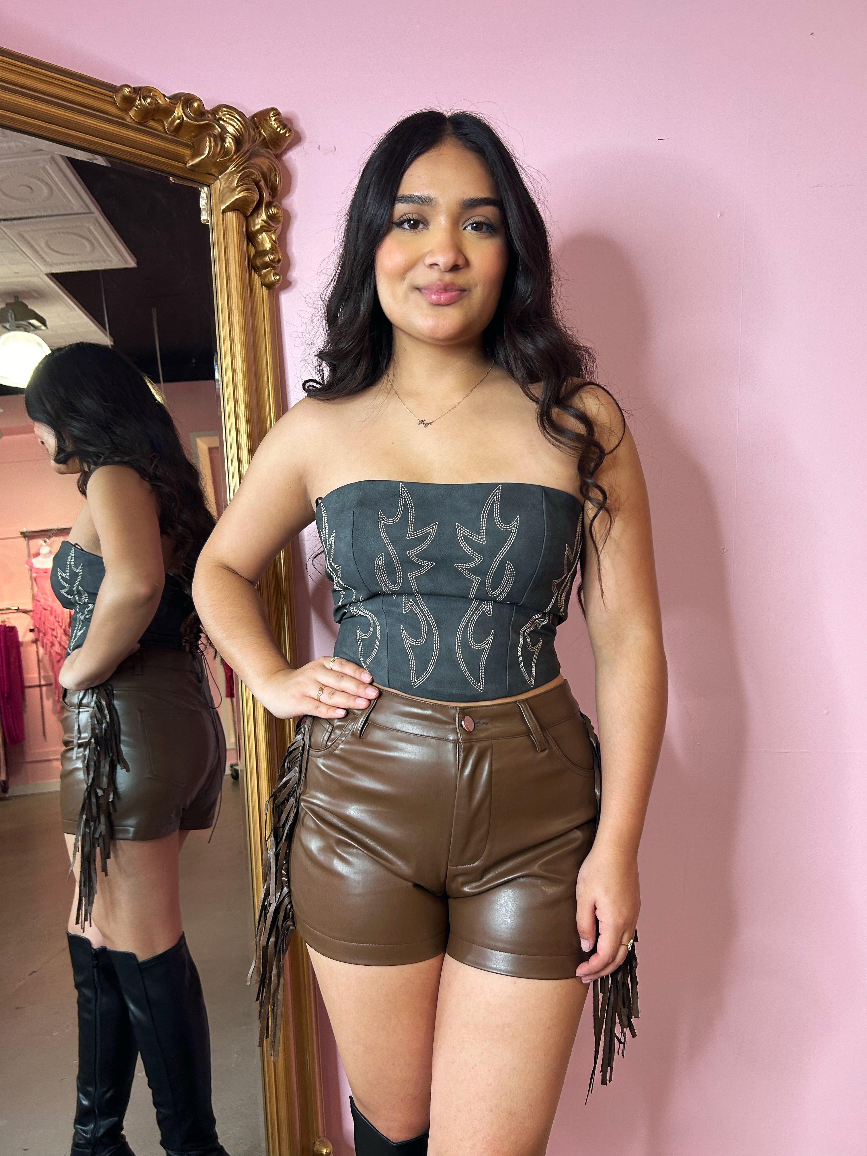 Rodeo Queen Fringe Shorts