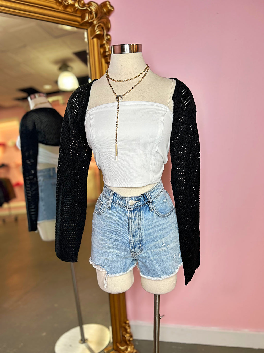 Bianca knit shrug