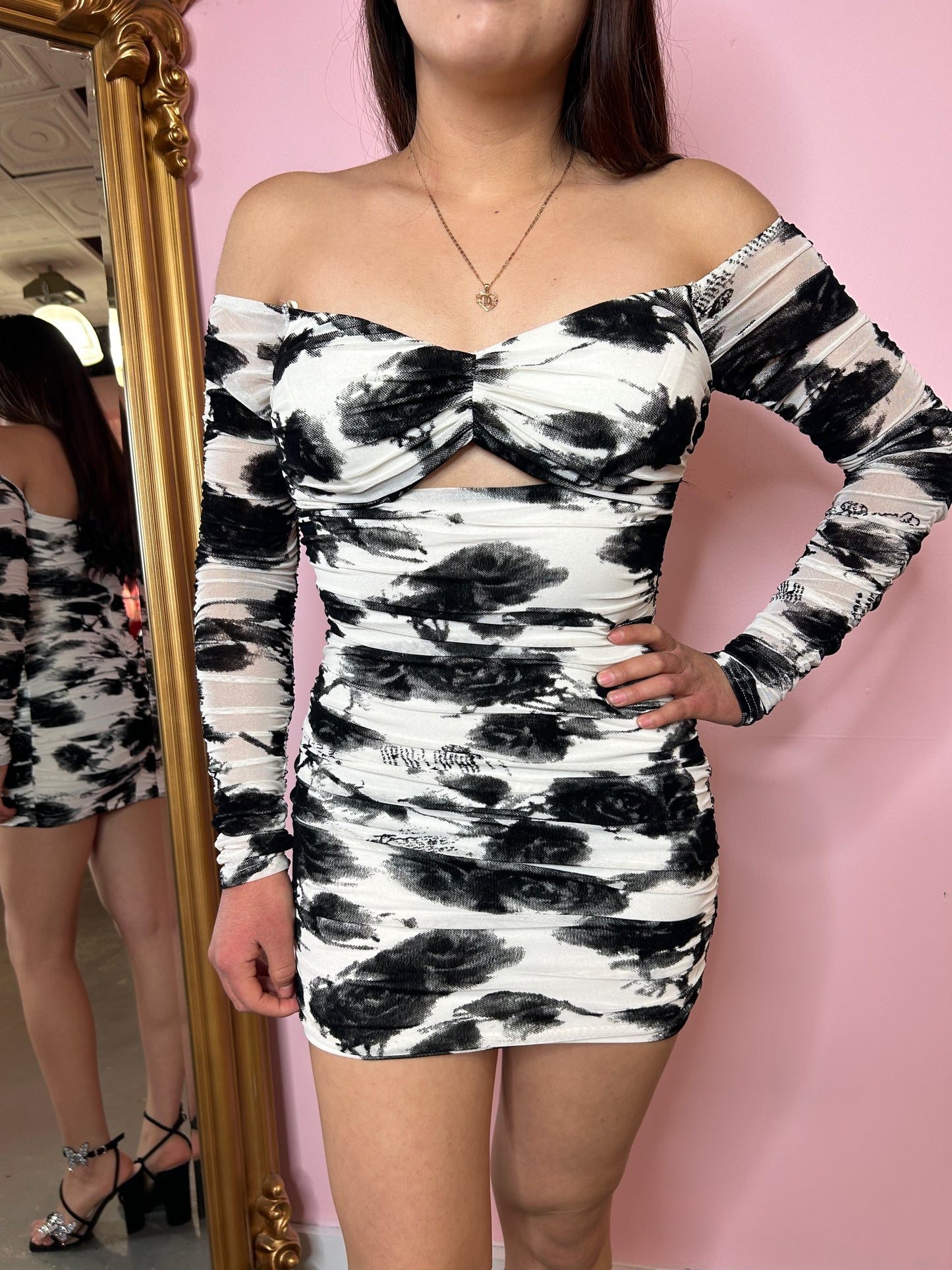 Swan Mini Dress