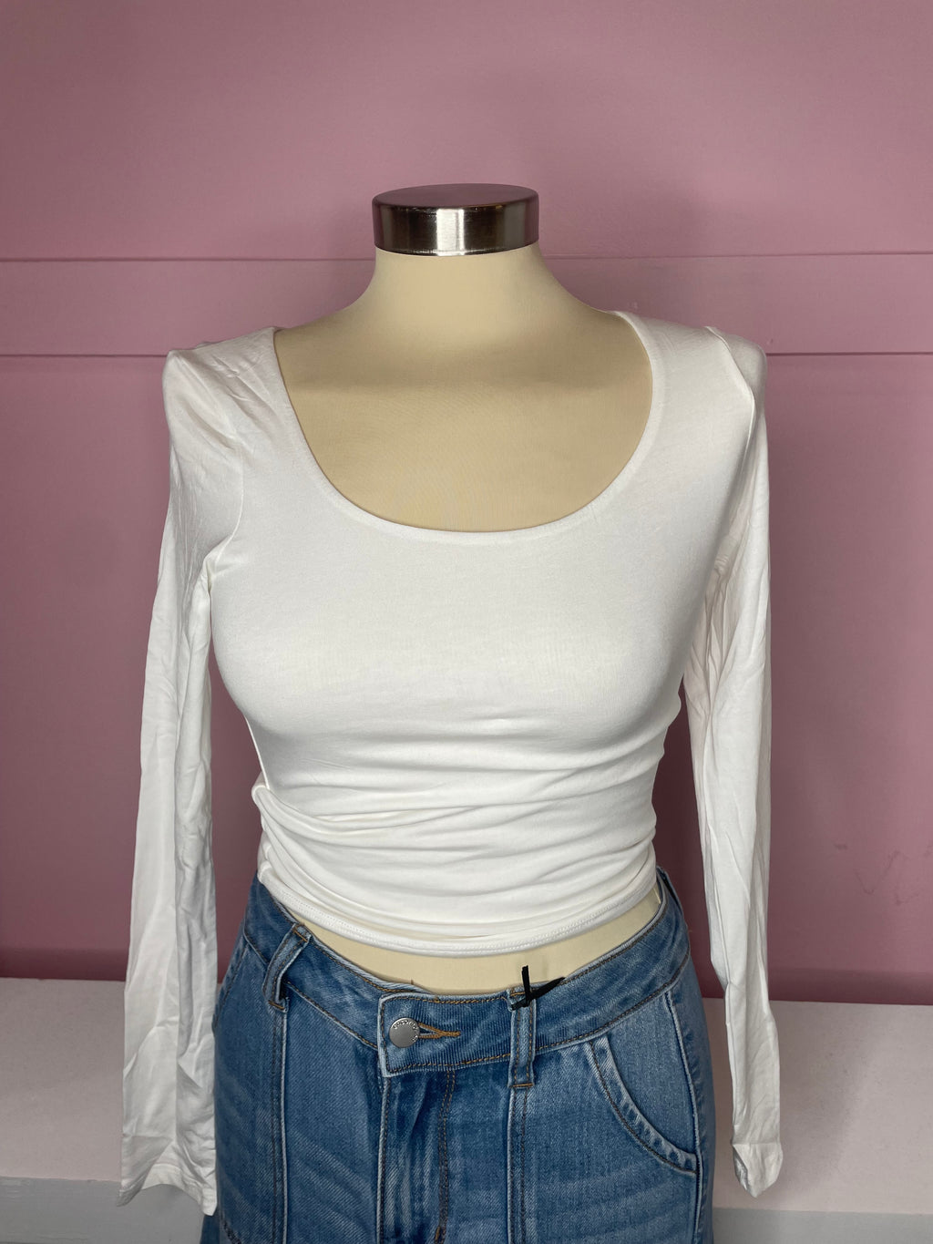 Lea Long sleeve Double Layered Top