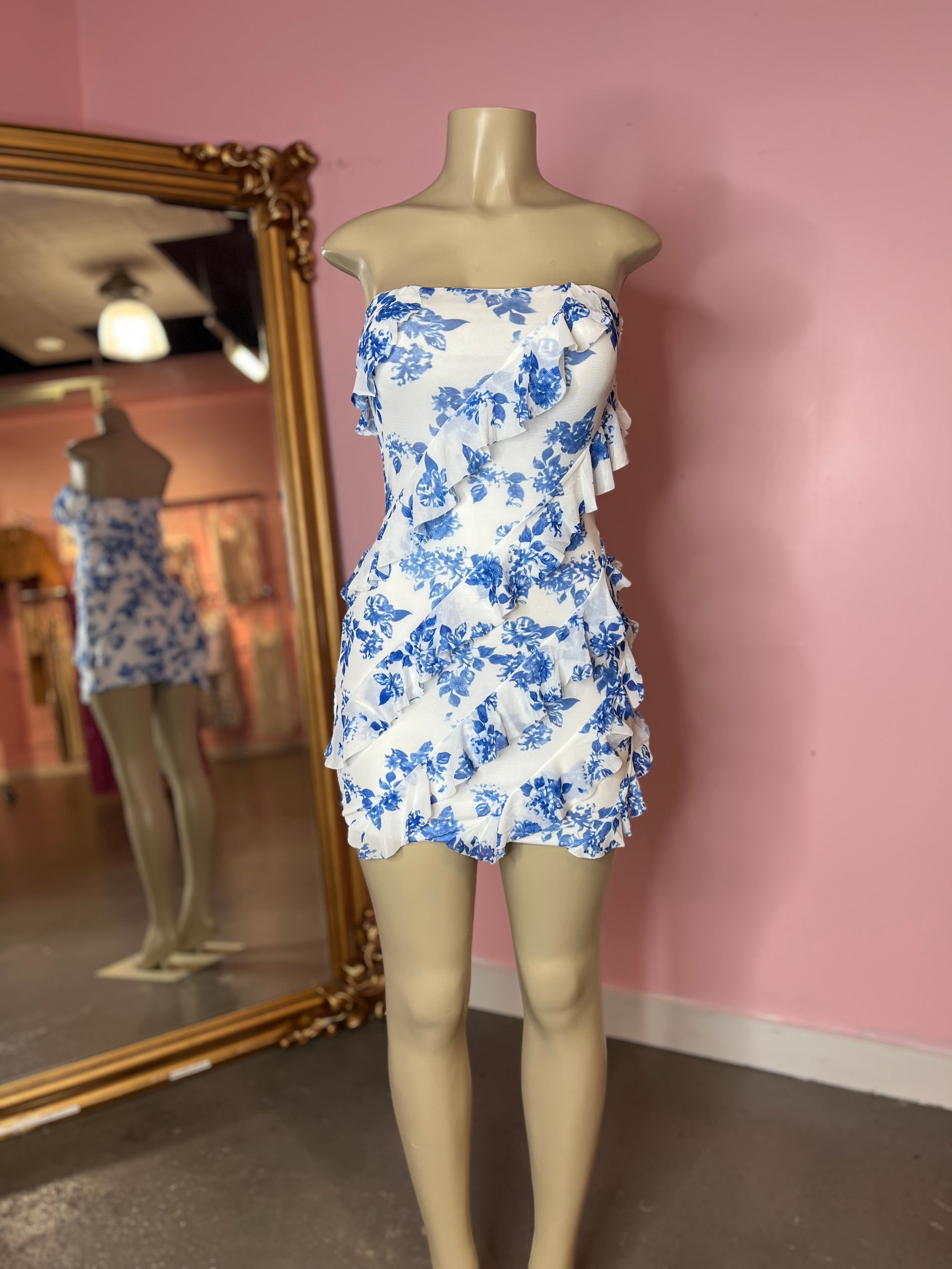 Adelina Ruffle Dress