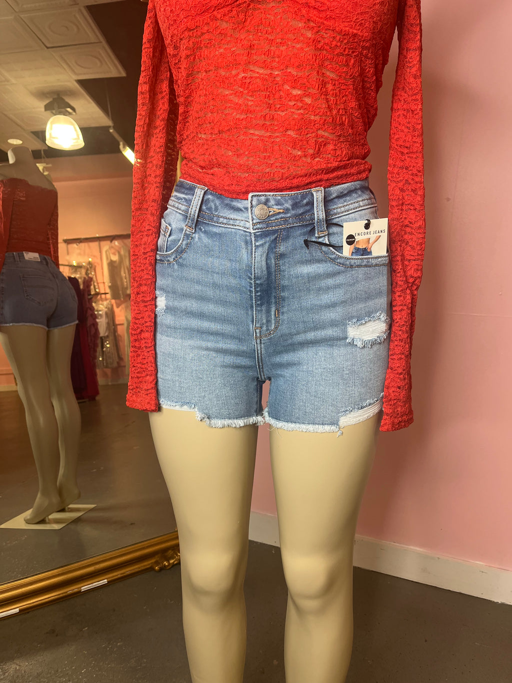 Caroline Denim Shorts