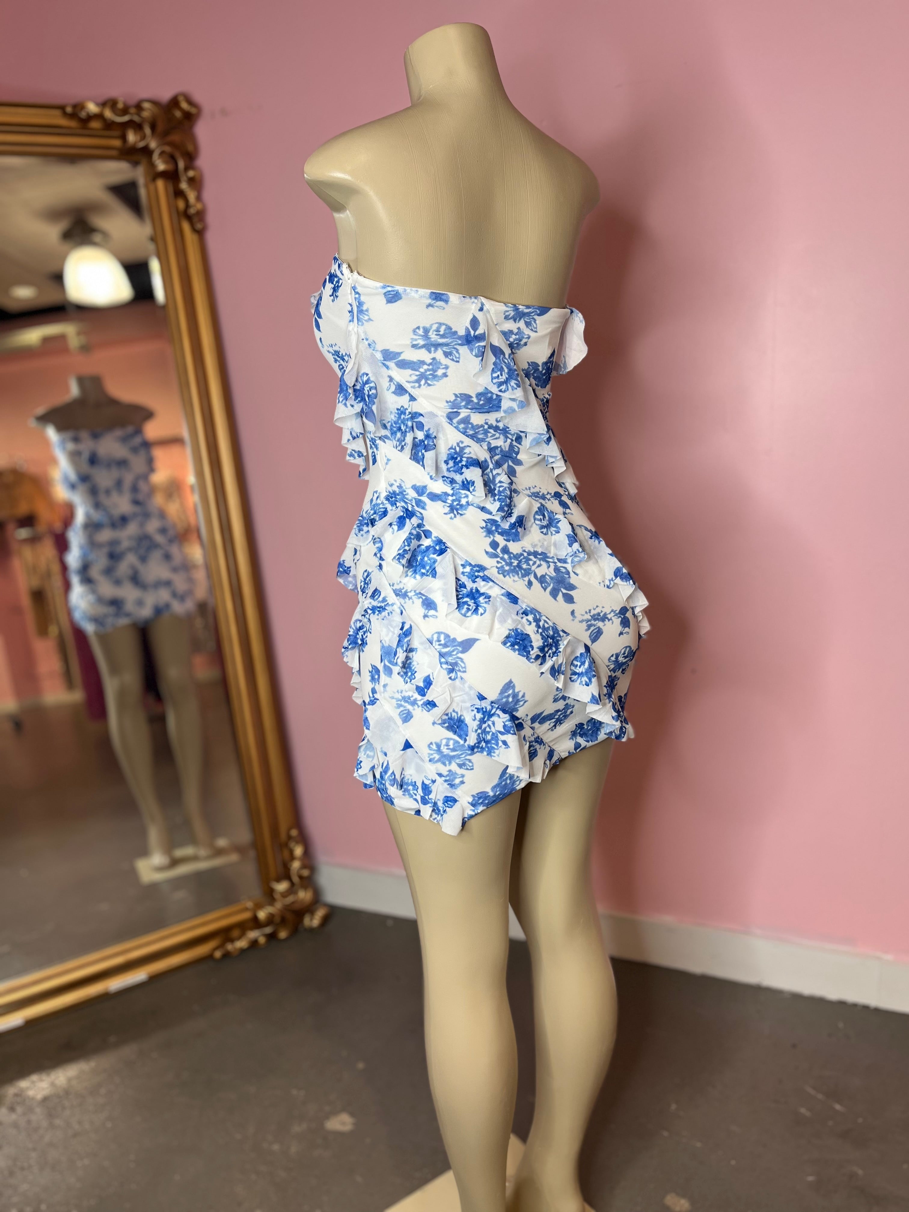 Adelina Ruffle Dress