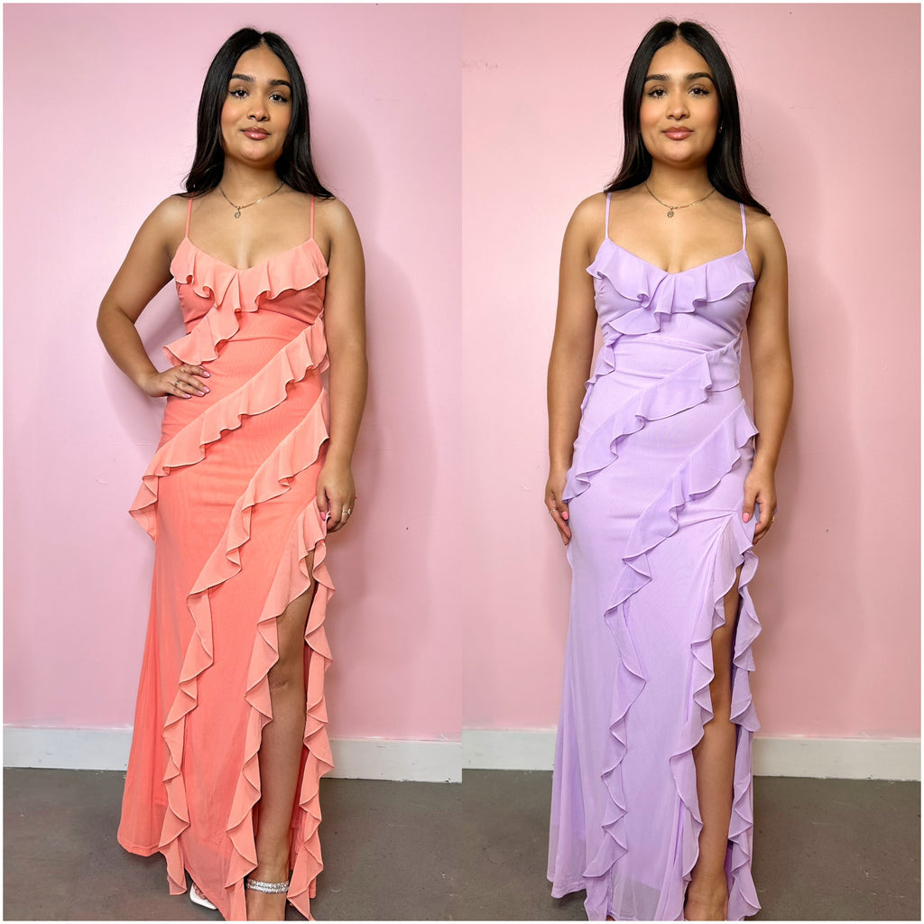 Aurora Ruffle Maxi Dress