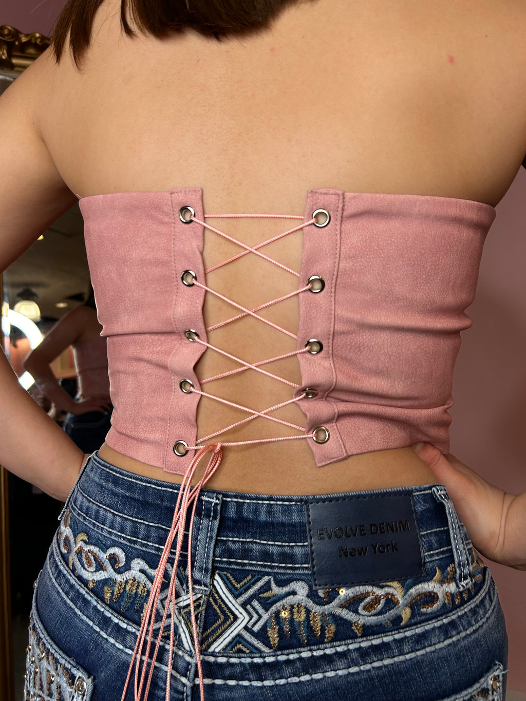 Norteña Corset Top