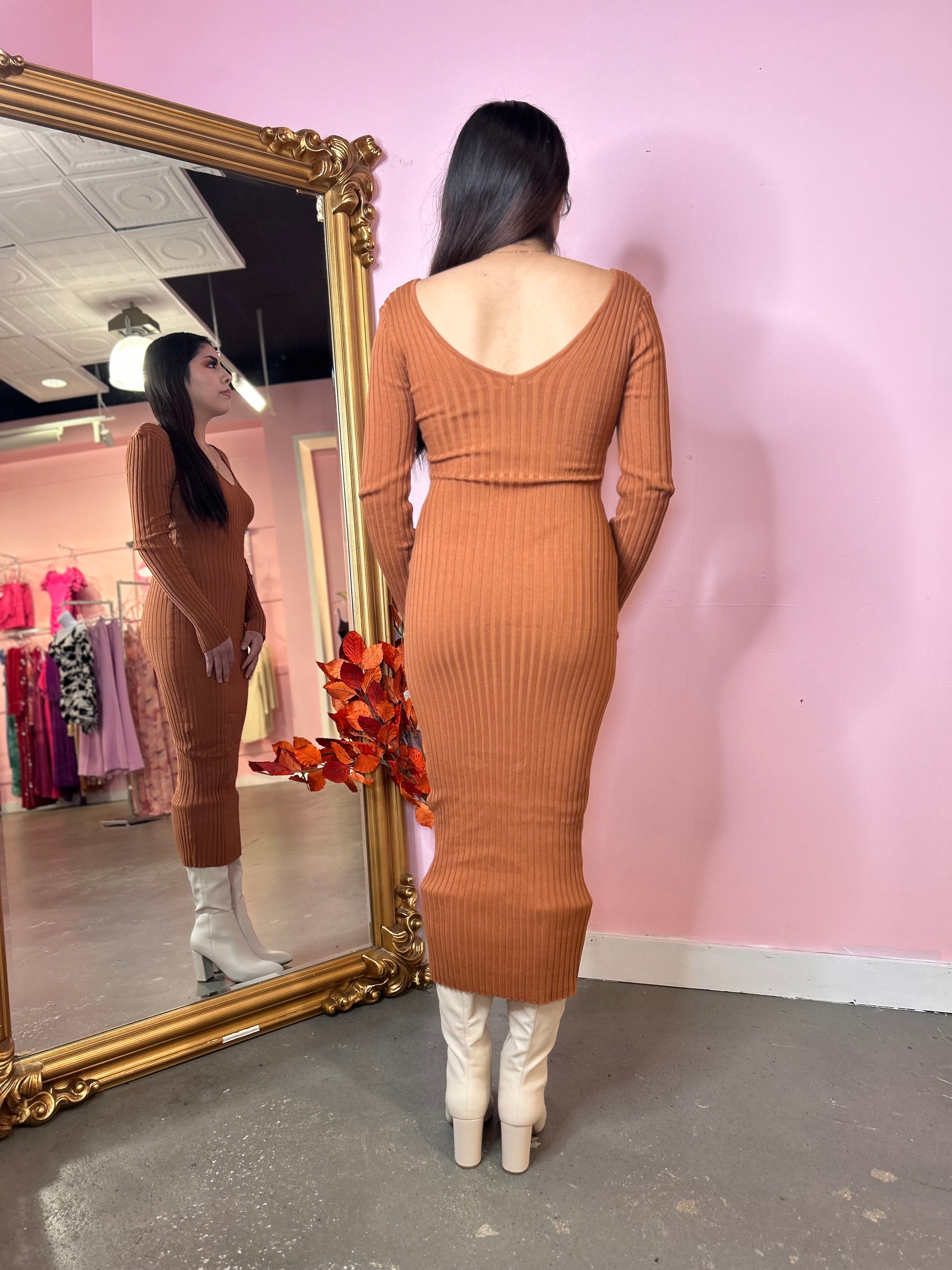 Maira Knit Maxi Dress