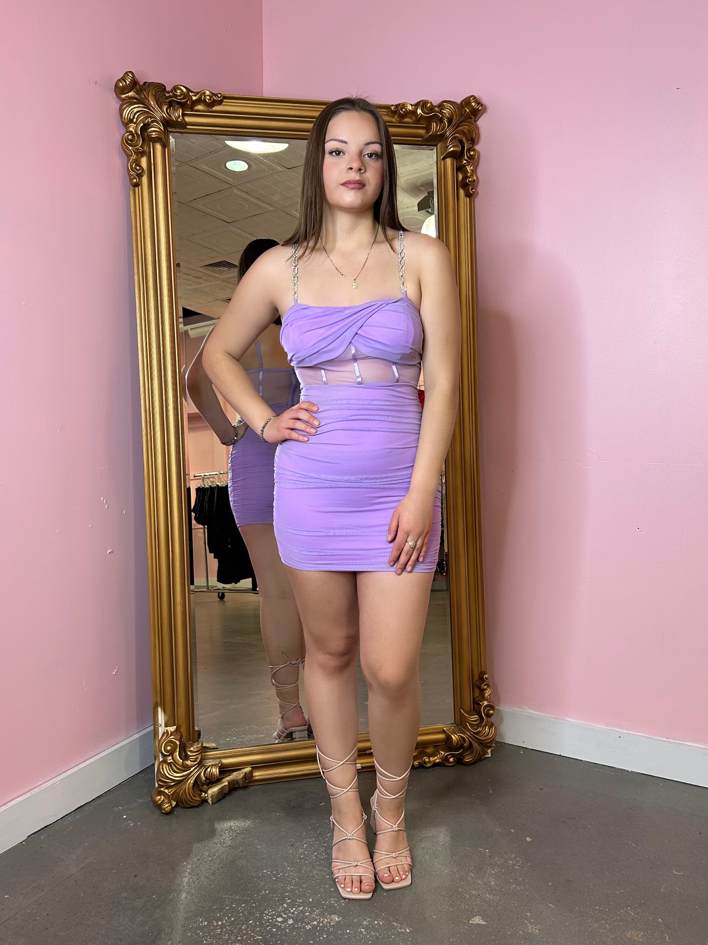 Clover mini dress