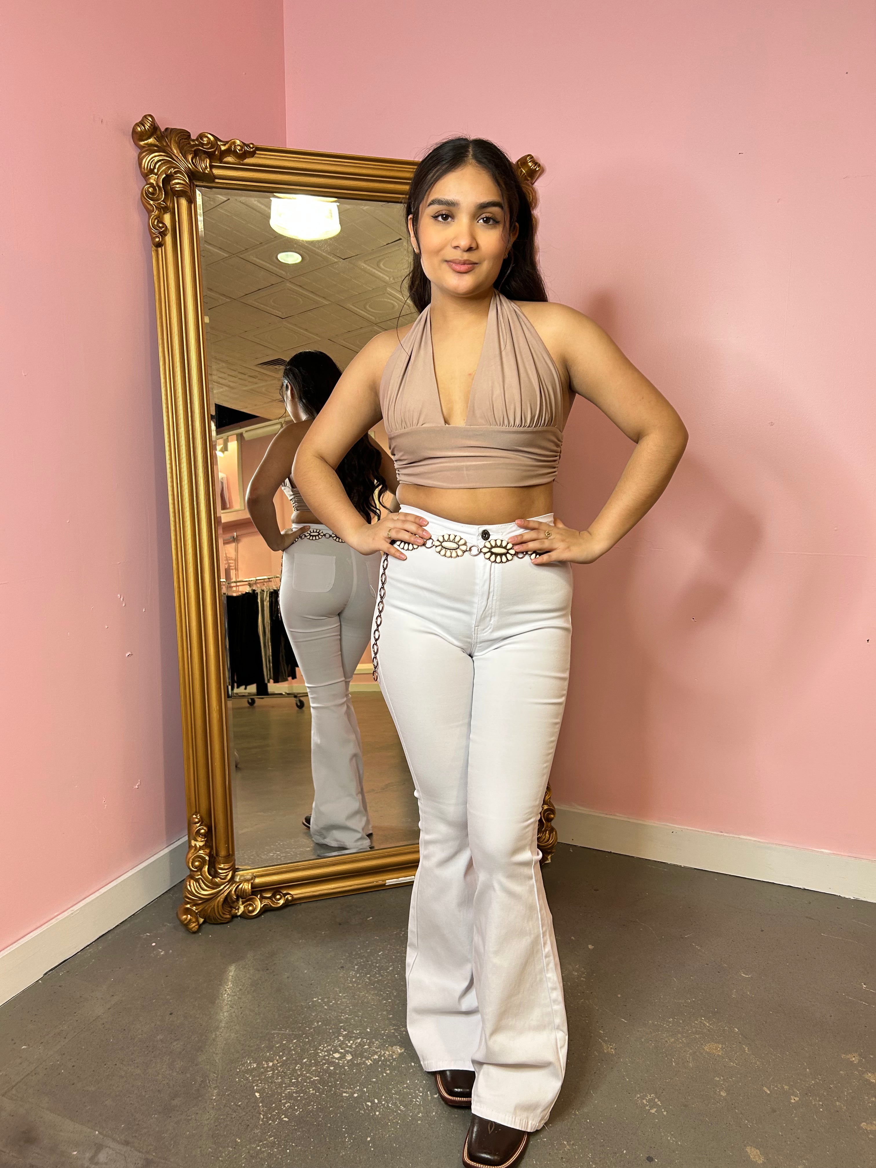 Jade Halter Top