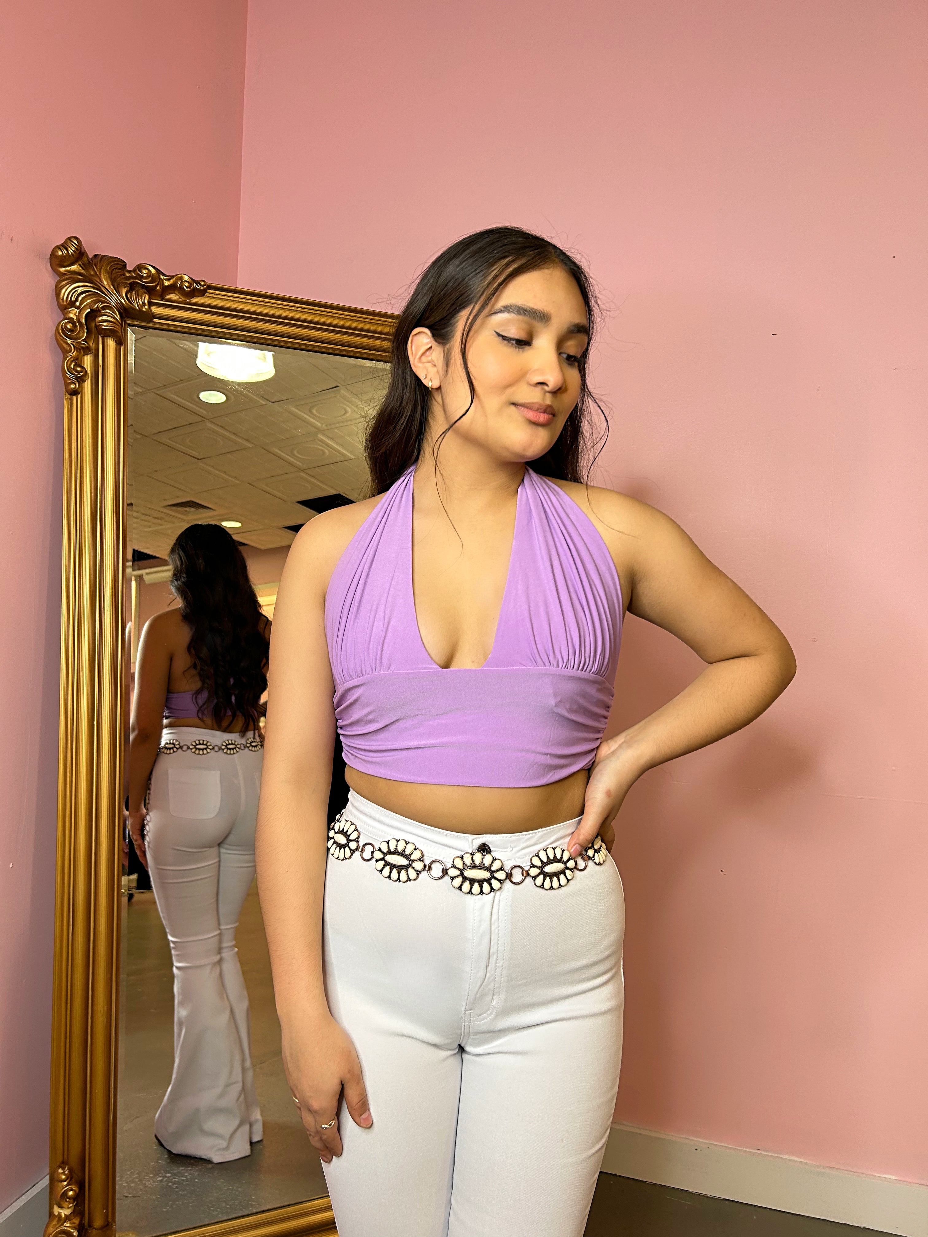 Jade Halter Top