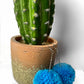 Puff Ball Earings