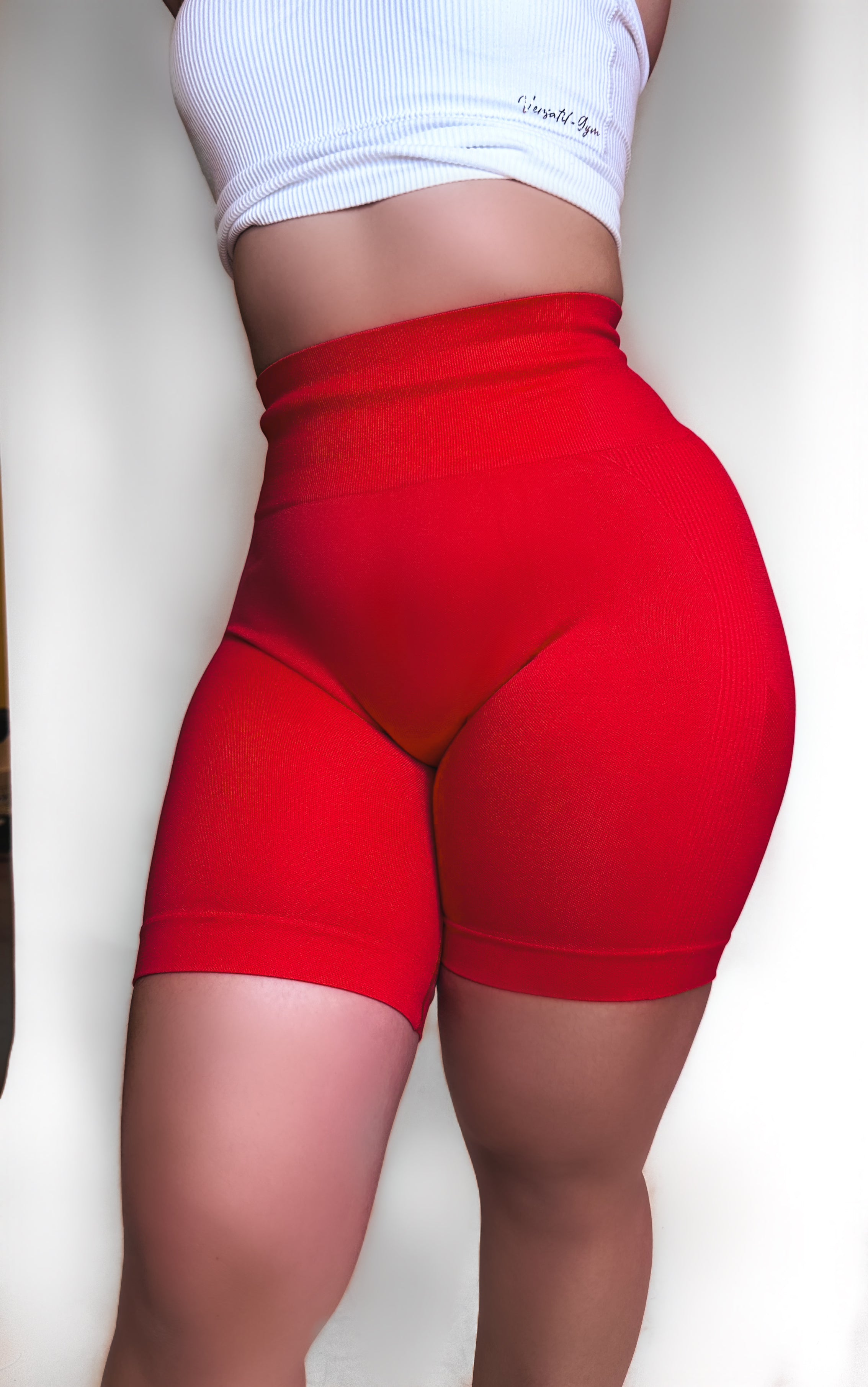 Don't Touch shorts (RED)