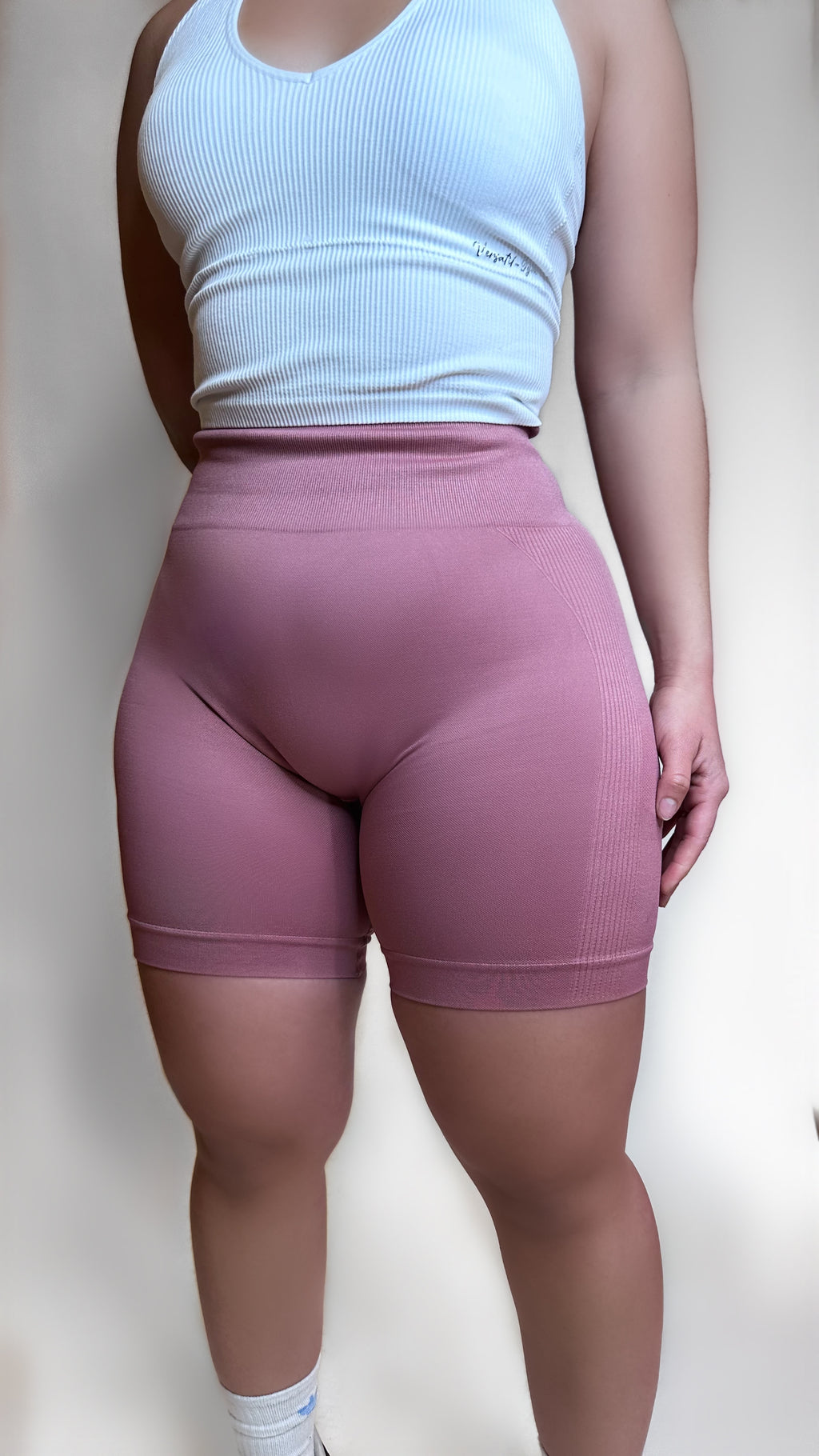 Don't Touch shorts (DARK PINK)