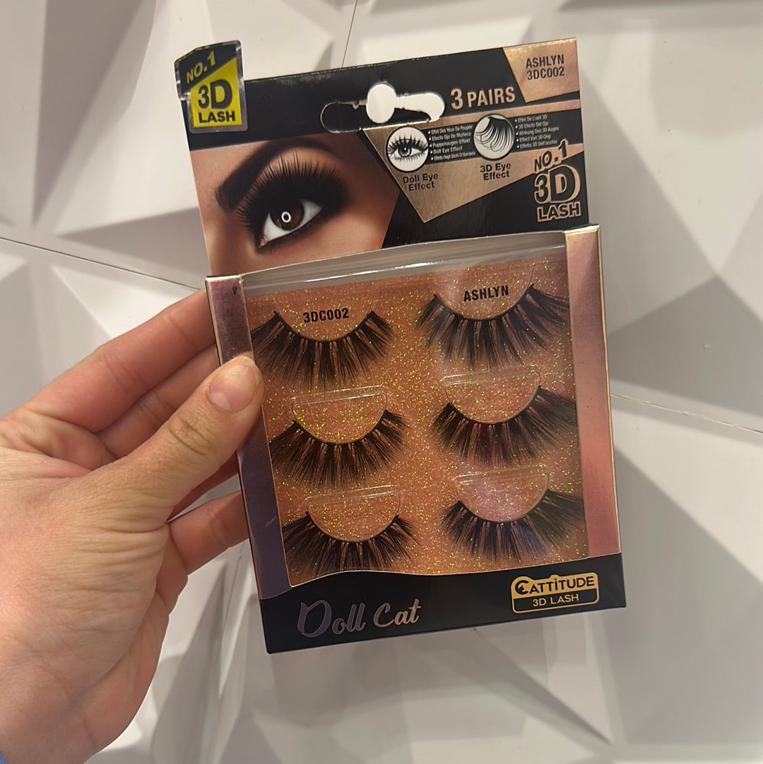 Lashes 3 Pair