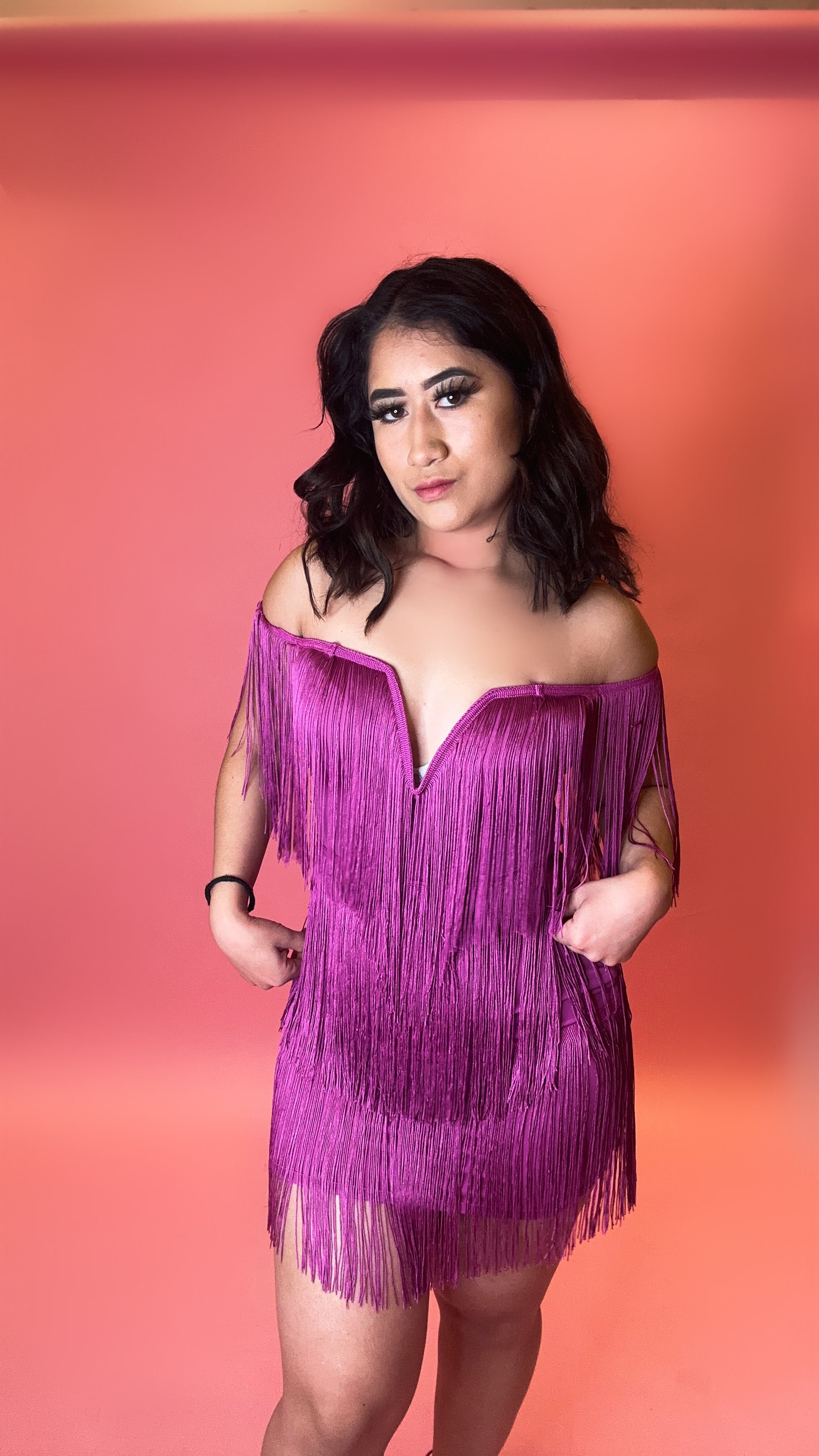 Catalina Fringe dress
