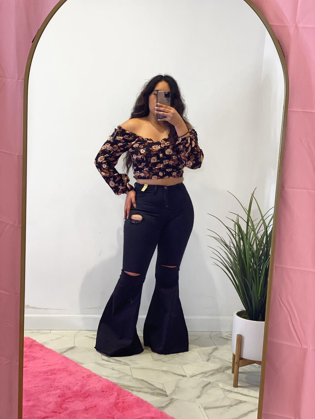 Elsie Floral Top